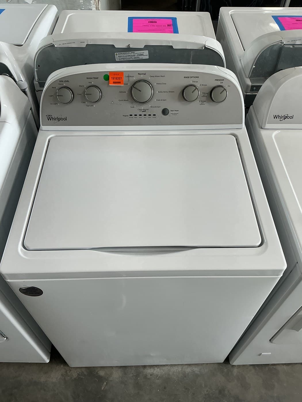 Whirlpool Top Load Washer